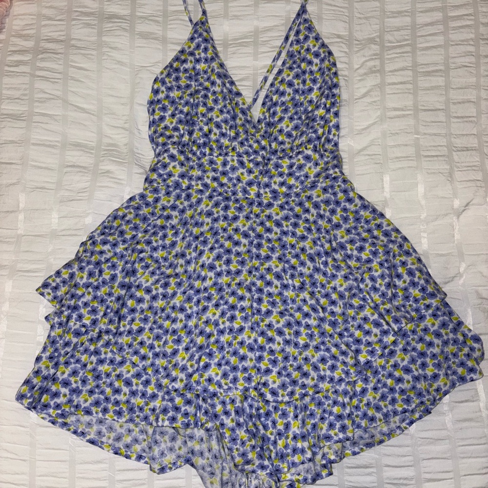 forever 21 floral romper